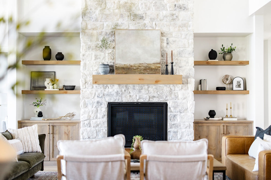 Highland Homes - great room by luxury homebuilder in Idaho