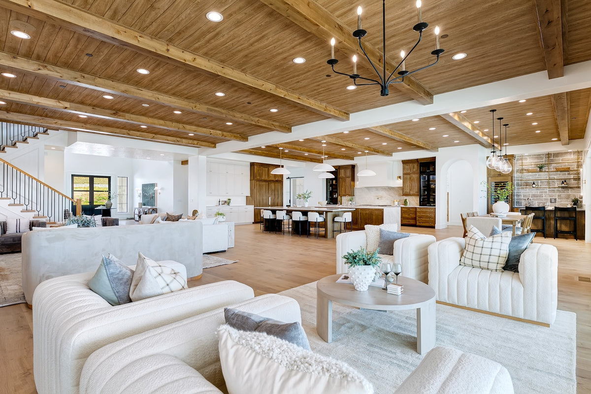 Highland Homes- Parade of Homes -  expansive entertaining great room area in Eagle, ID. 