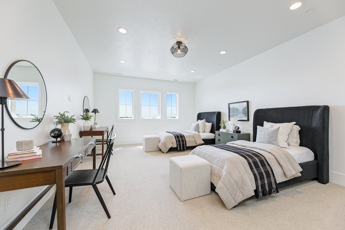 Highland Homes- Parade of Homes -  en suite guest bedroom in Eagle, ID. 