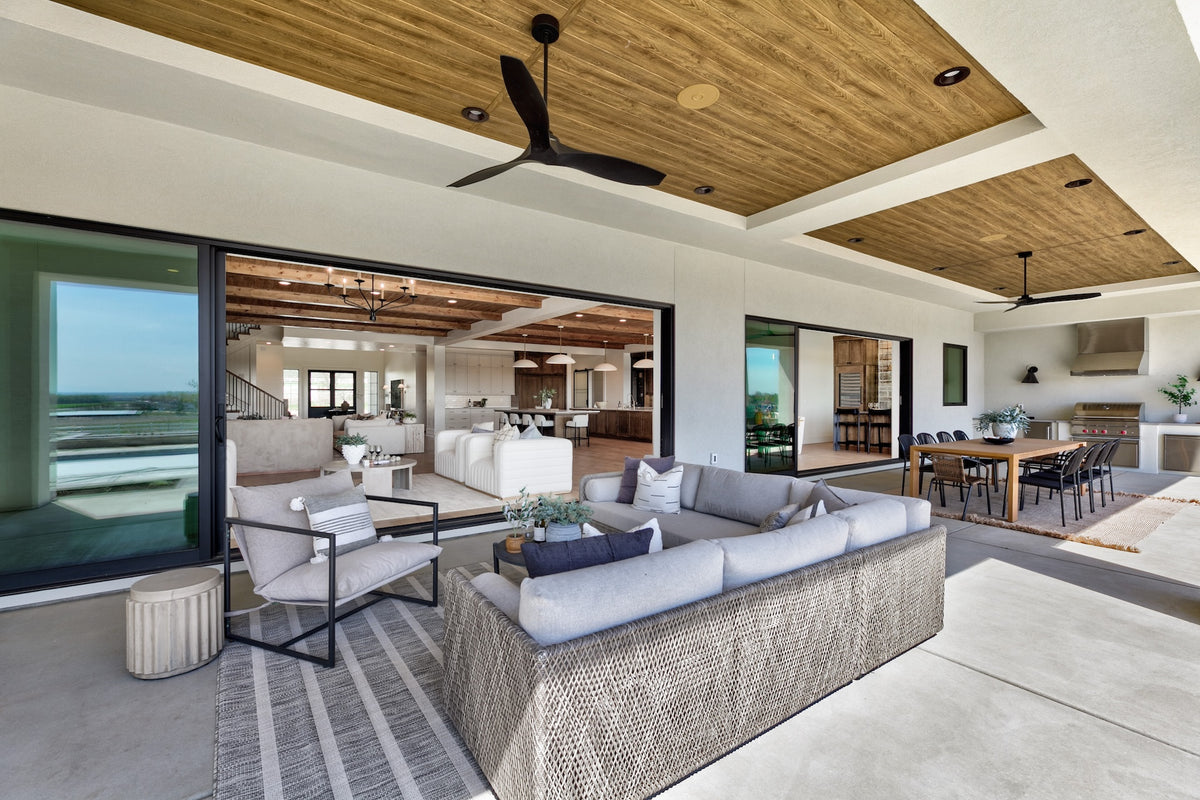 Highland Homes- Parade of Homes -  outdoor covered patio in Eagle, ID. 