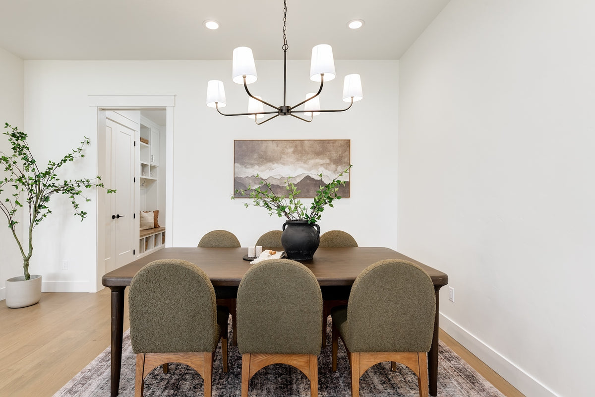 Highland Homes luxury home with dining area and mud room in Valnova, Eagle,  ID